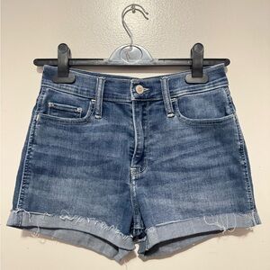 Hollister Dark Blue Jean Shorts